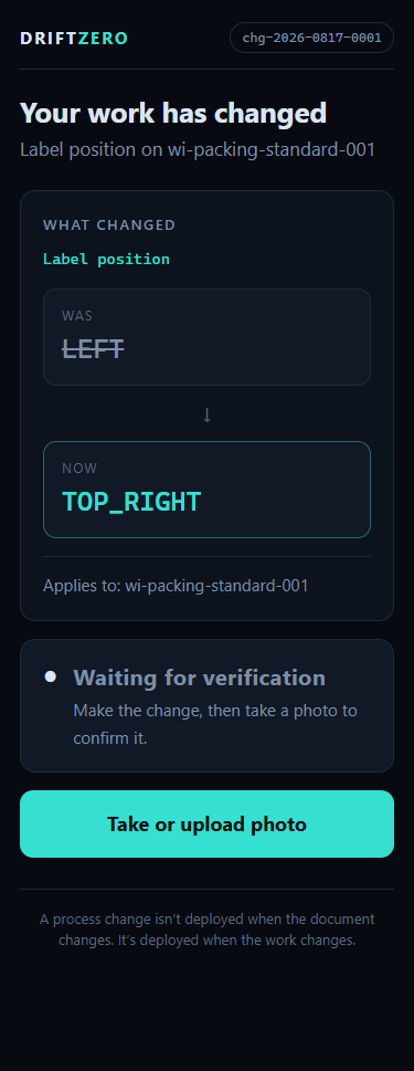 The worker gets the delta